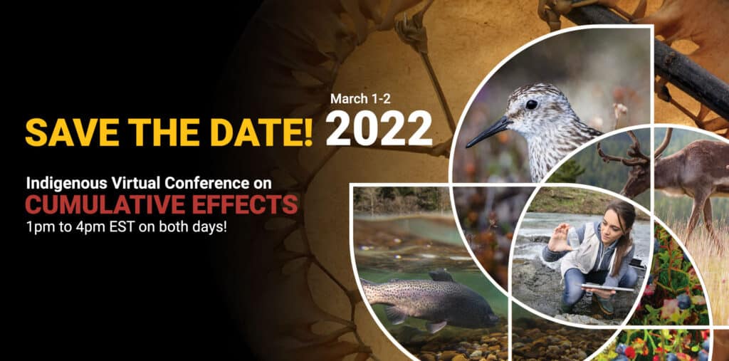 march 1 - 2 save the date indigenous virtual conference on cumulative effects